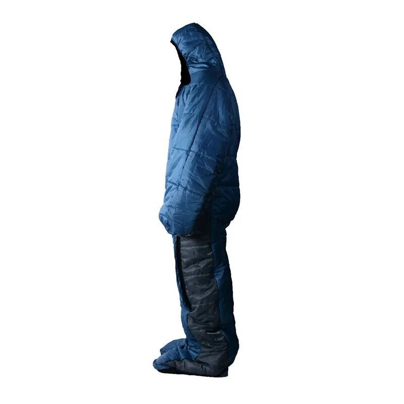 Versatile 3-Season Humanoid Sleeping Bag for Outdoor Enthusiasts