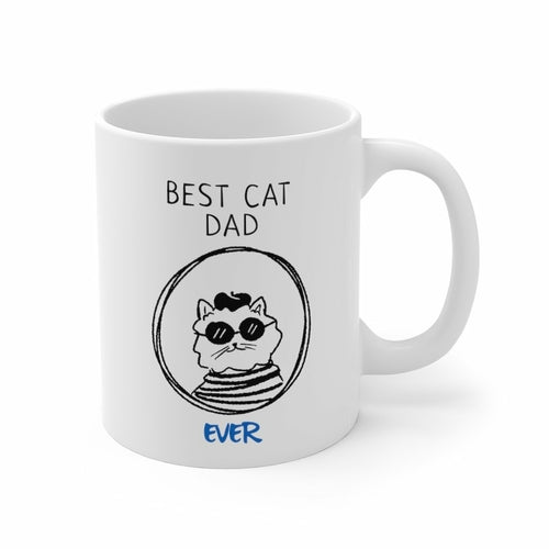 Best Cat Dad Ever Mug