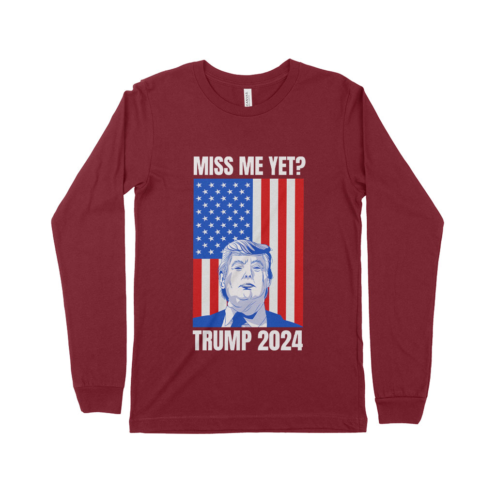 Long Sleeve Donald J Trump T-Shirt - Pro Trump Gear