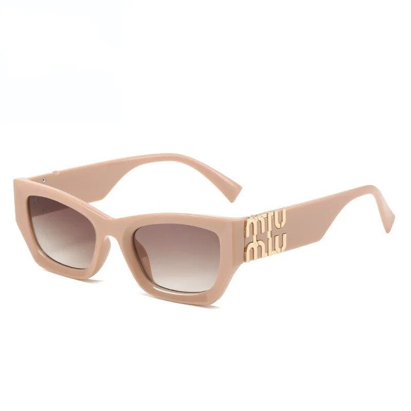 Luxury Vintage Large Frame Square Sunglasses for Women