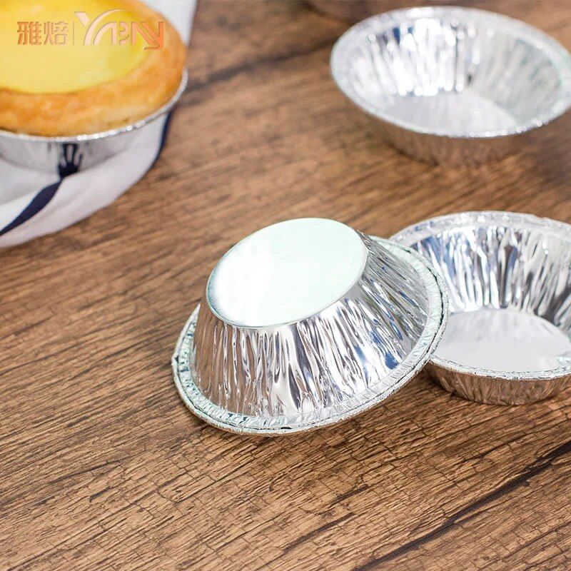 Versatile Silver Foil Baking Cups (100pcs)