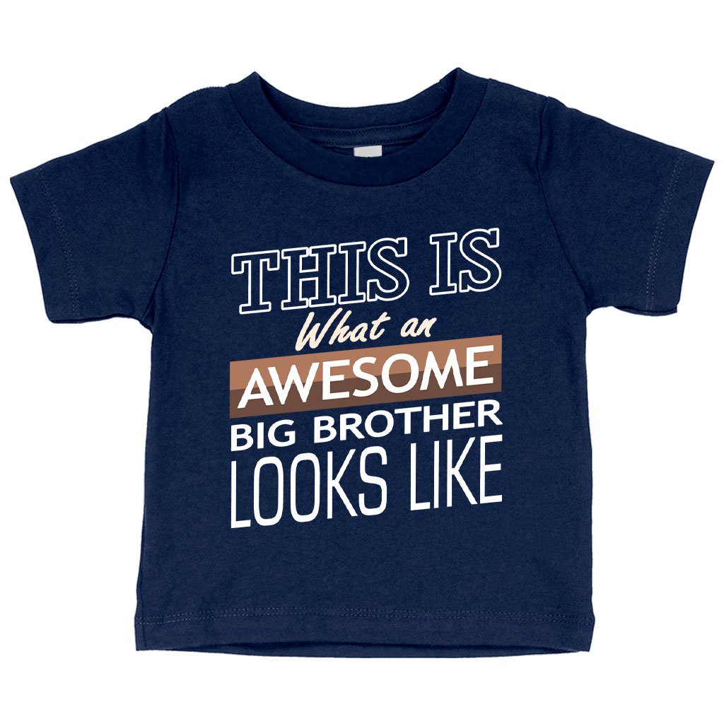 Baby Awesome Big Brother T-Shirt - I'm the Big Brother T-Shirt - Funny Family T-Shirt