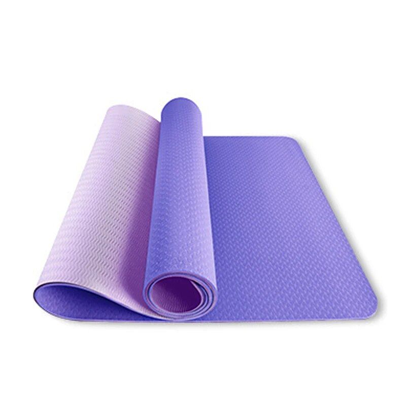 Premium TPE Double Layer Non-Slip Yoga Mat - Ideal for Gymnastics, Pilates & Fitness