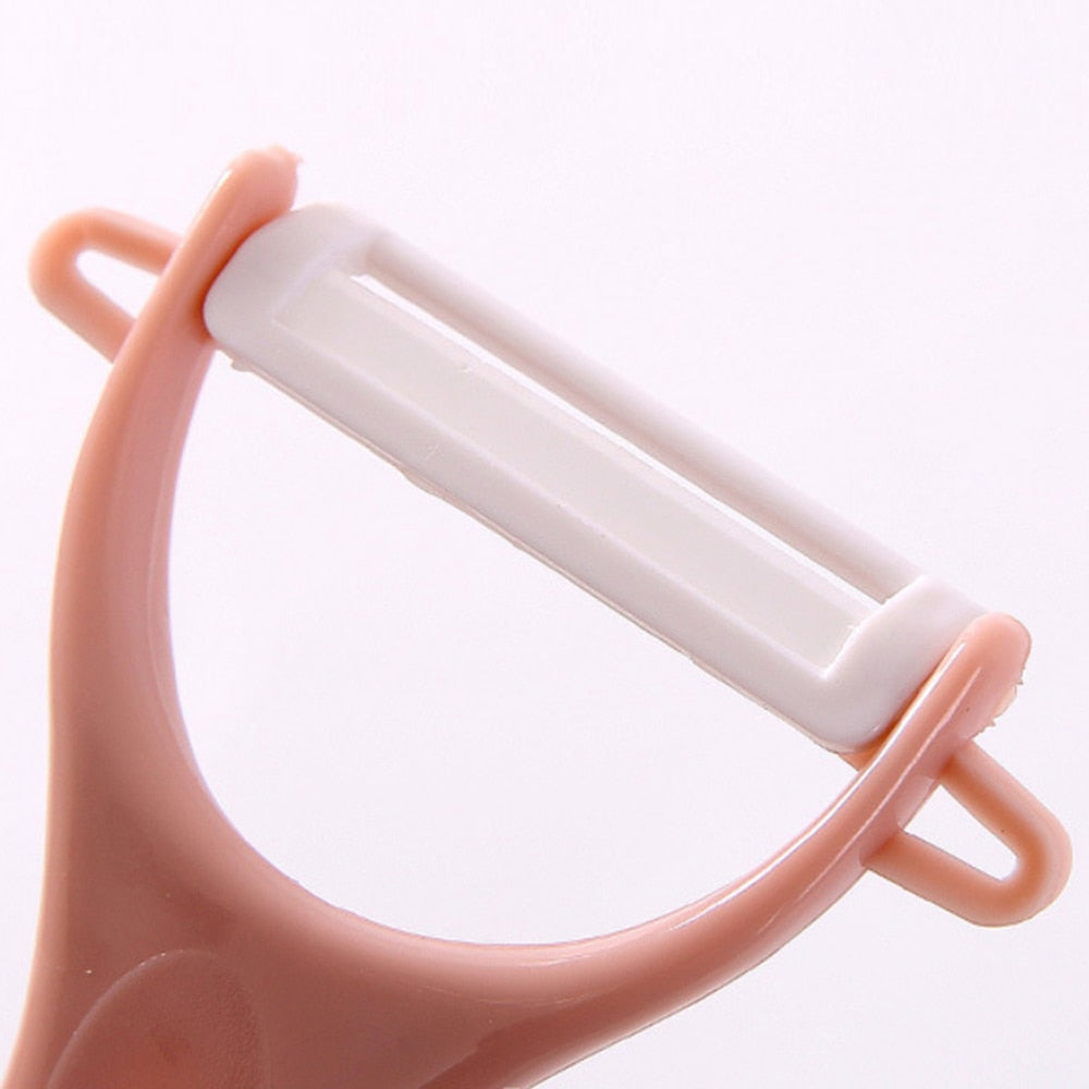 1pc Ceramic Vegetable Fruit Peeler Creative