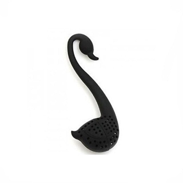 1pc Creative Tea Infuser Swan Loose Tea Strainer