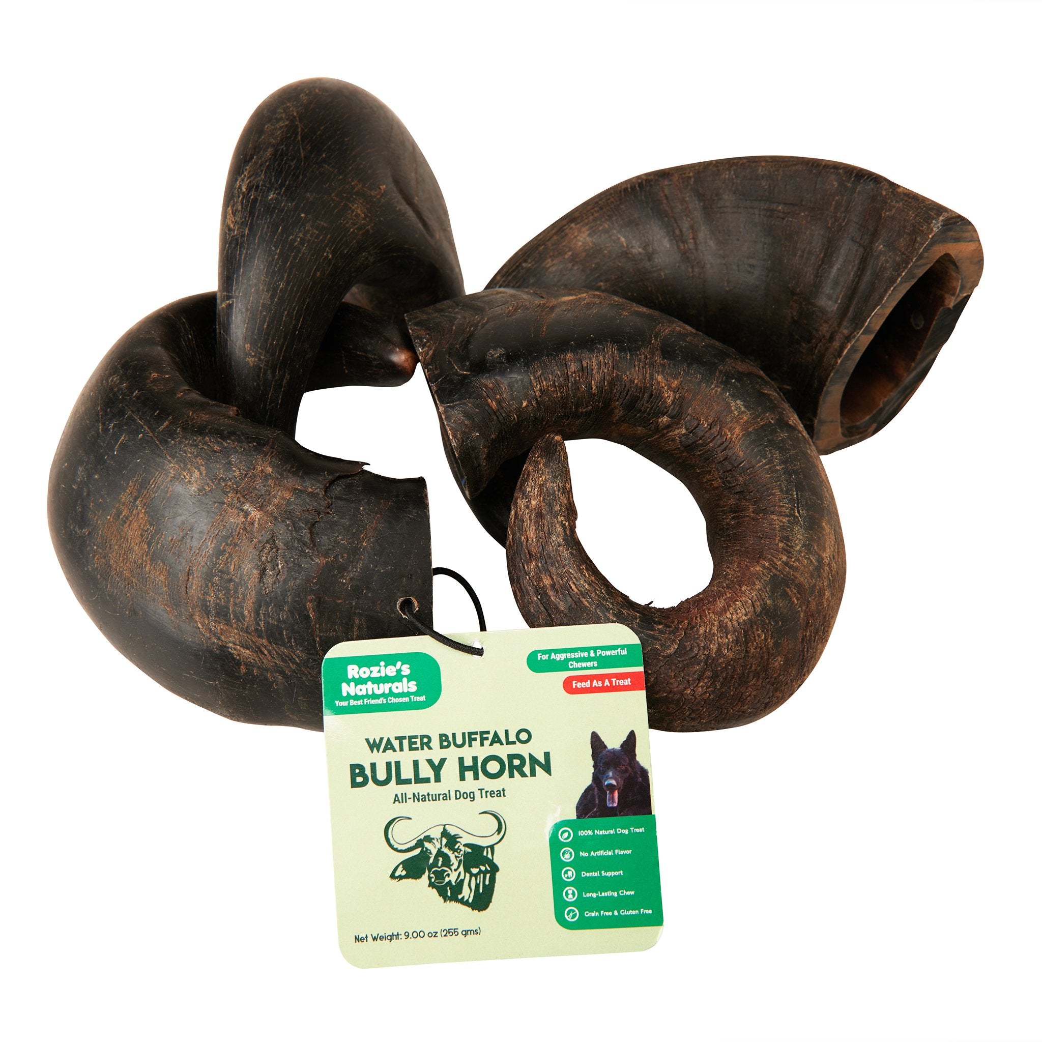 WATER BUFFALO HORN-100% Natural, Long-Lasting, Grain-Free,