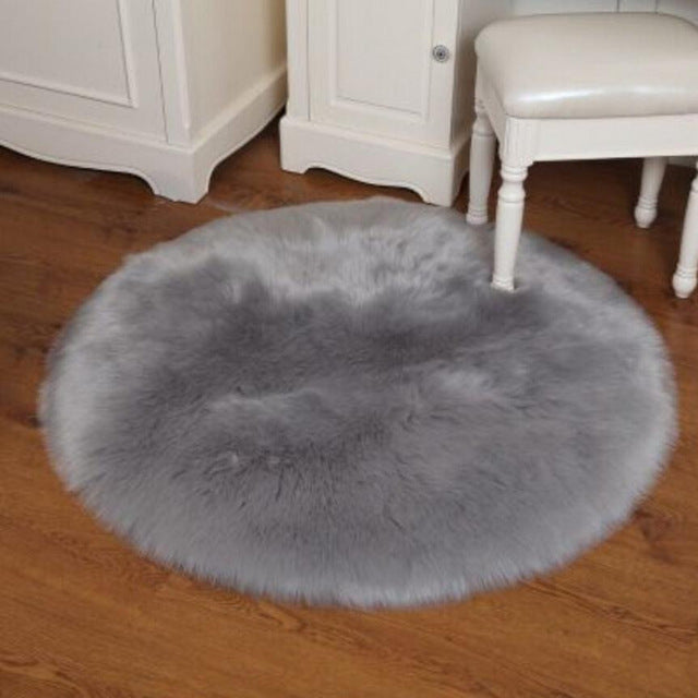 2018 Artificial Sheepskin Rug Soft Artificial