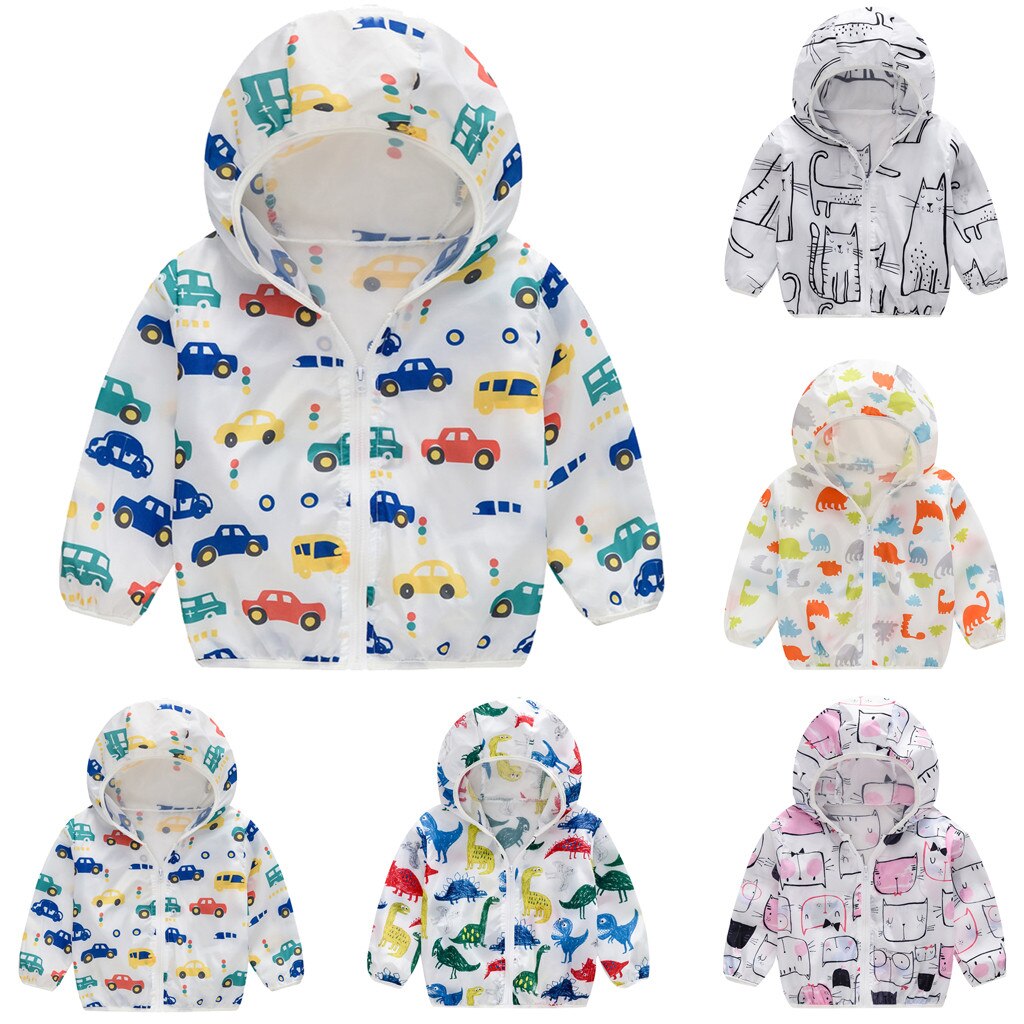 Toddler Kids Summer Sunscreen Jackets