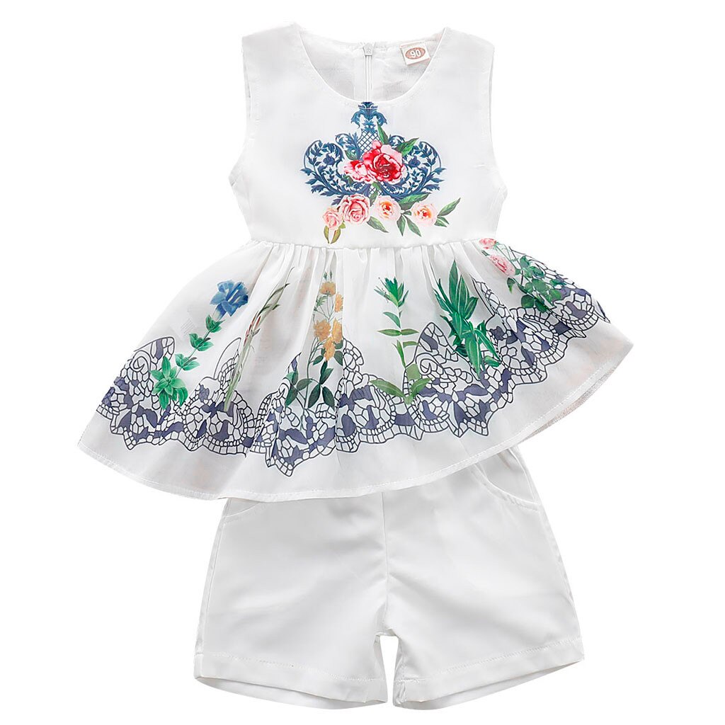 fashion Baby Girl Sleeveless Ethnic style