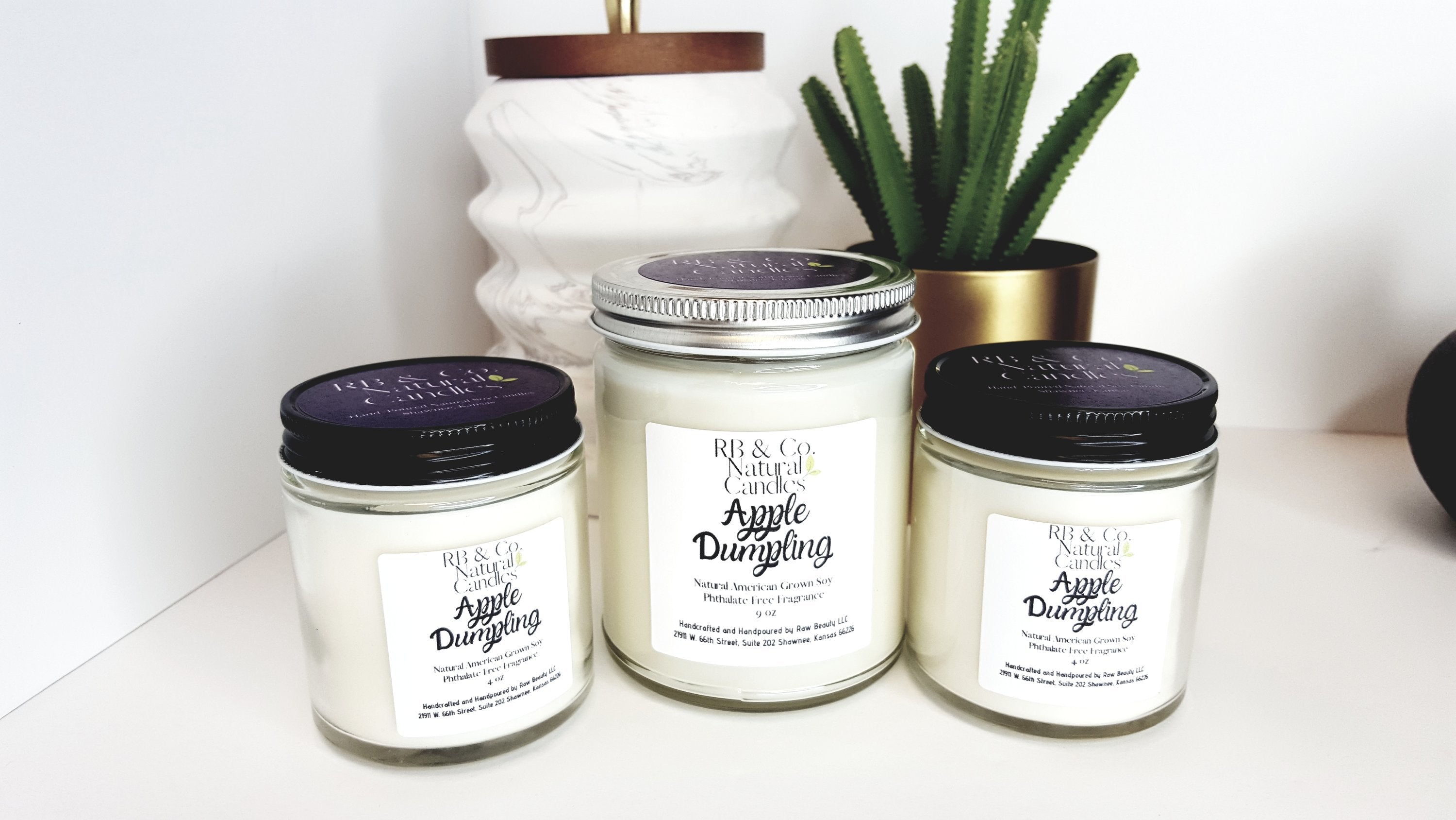 Apple Dumpling | Natural Soy Candle | Hand-Poured and Hand-crafted