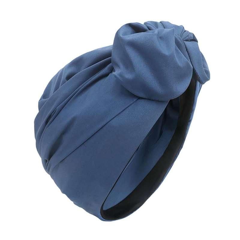 Versatile Solid Color Turban Bandana for Women