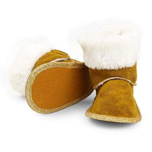 Ellis Sheep's Wool Baby Slippers