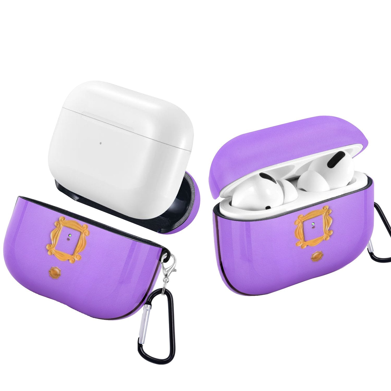 FRIENDS Tv Show Purple Door AirPods Pro Case