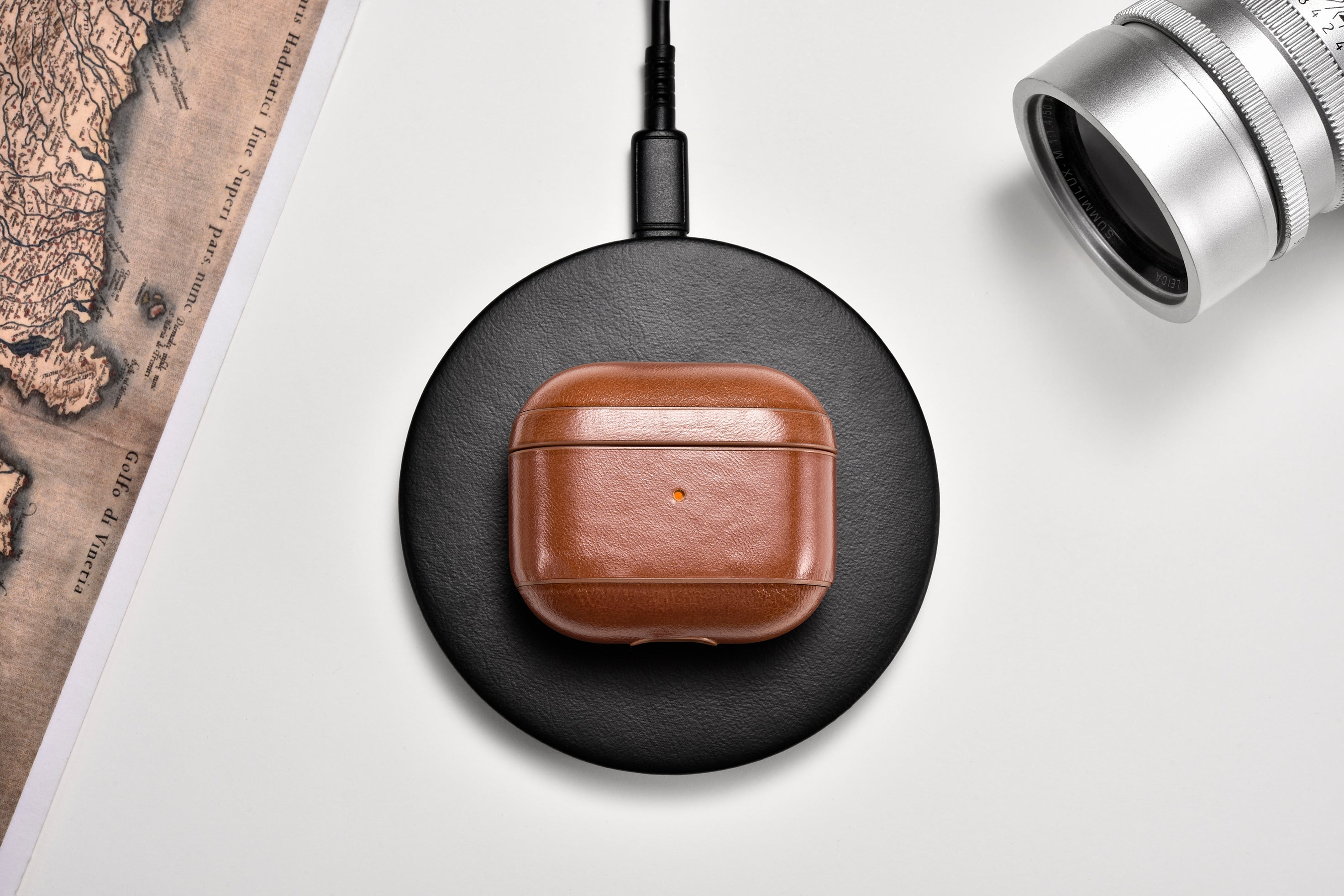 Personalized Genuine Leather AirPods 3 Case