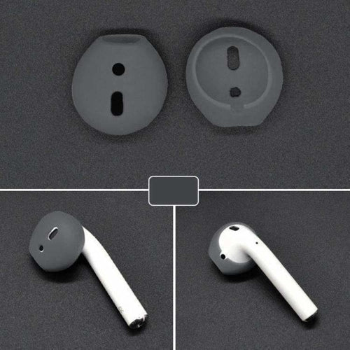 AMZER 2 PCS Wireless Bluetooth Earphone Silicone Ear Caps Earpads for