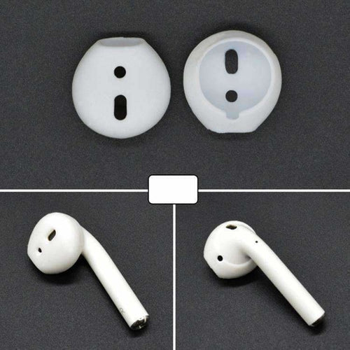 AMZER 2 PCS Wireless Bluetooth Earphone Silicone Ear Caps Earpads for