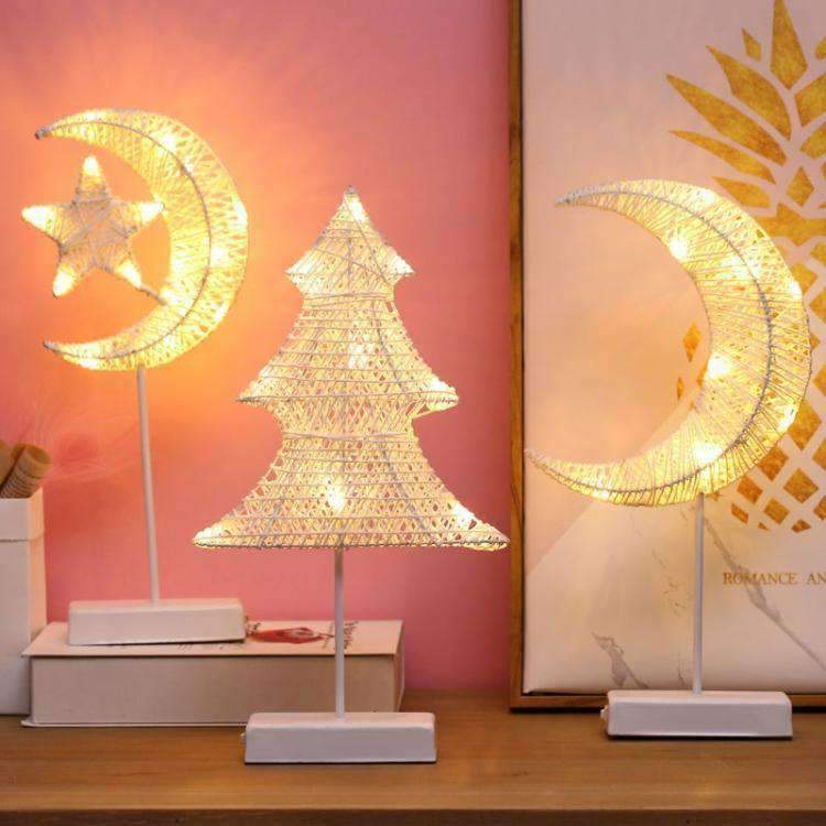 AMZER Rattan Romantic LED Holiday Light with Holder, Warm Fairy