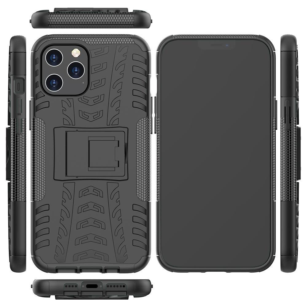 AMZER Hybrid Warrior Dual Layer Kickstand Case for Apple iPhone 12 Pro