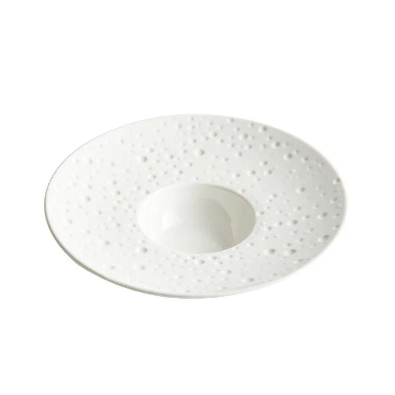 Elegant Nordic Ceramic Deep Plate