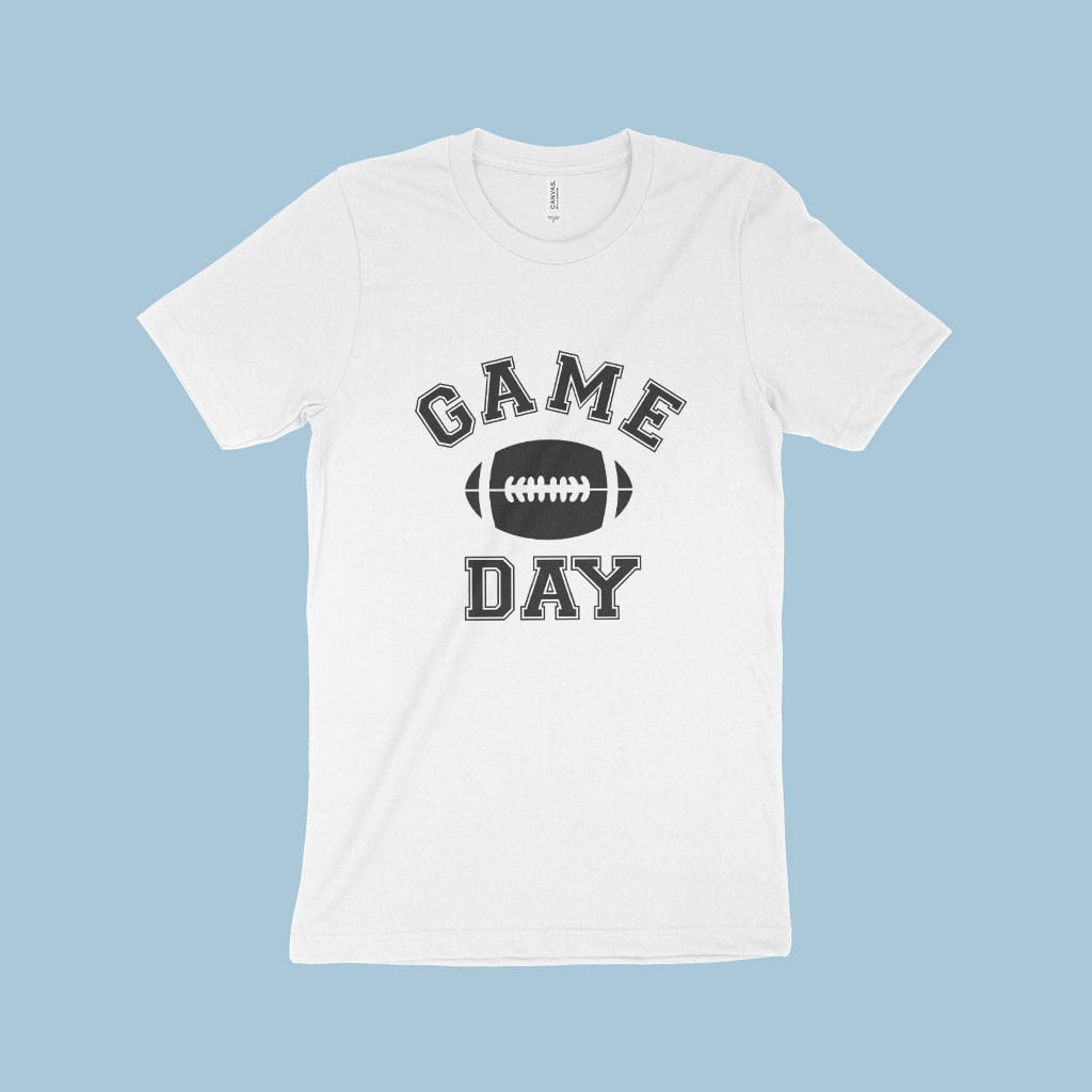 Game Day Football Unisex Jersey T-Shirt Made in USA