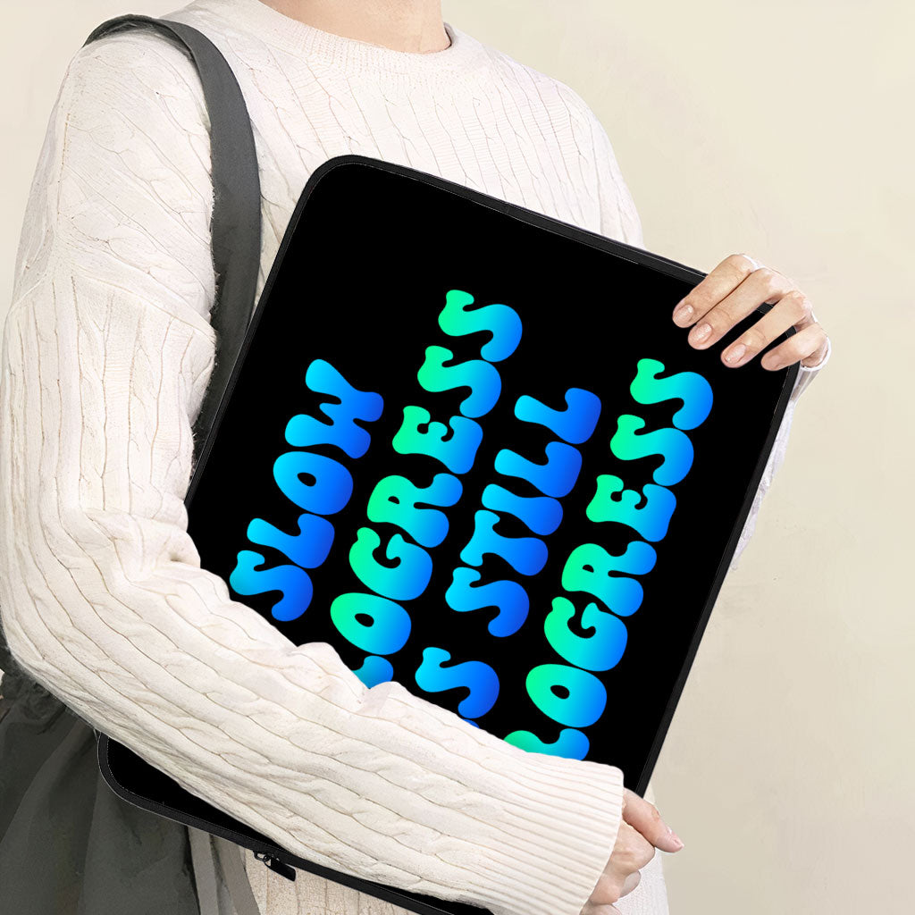 Quote Affirmation Dell 16" Sleeve - Cool Printed Laptop Sleeve - Themed Laptop Sleeve with Zipper