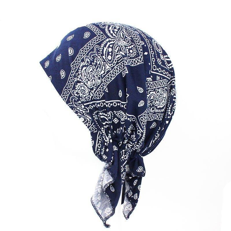 Floral Print Polyester Bandanas for Women