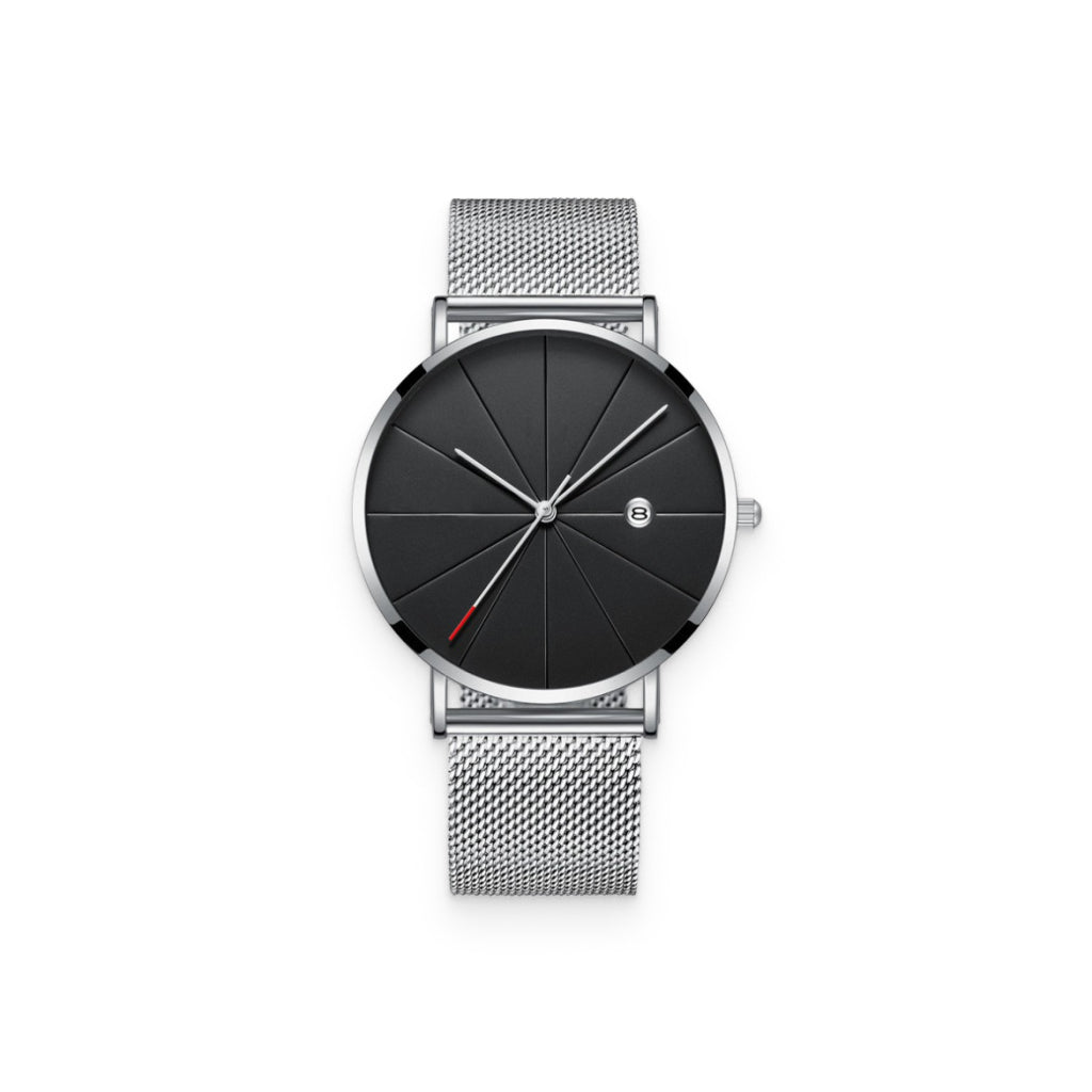 Minimalistic Mesh Strap Watch