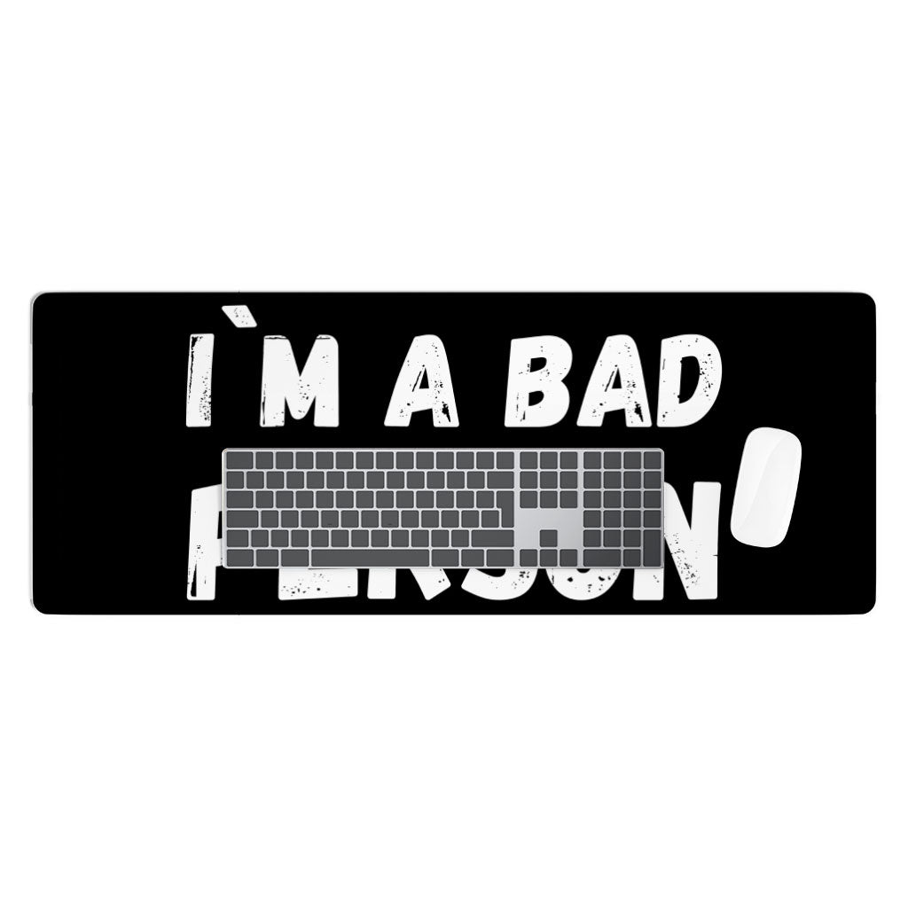 Sarcastic Desk Mat - Cool Desk Pad - Themed Laptop Desk Mat