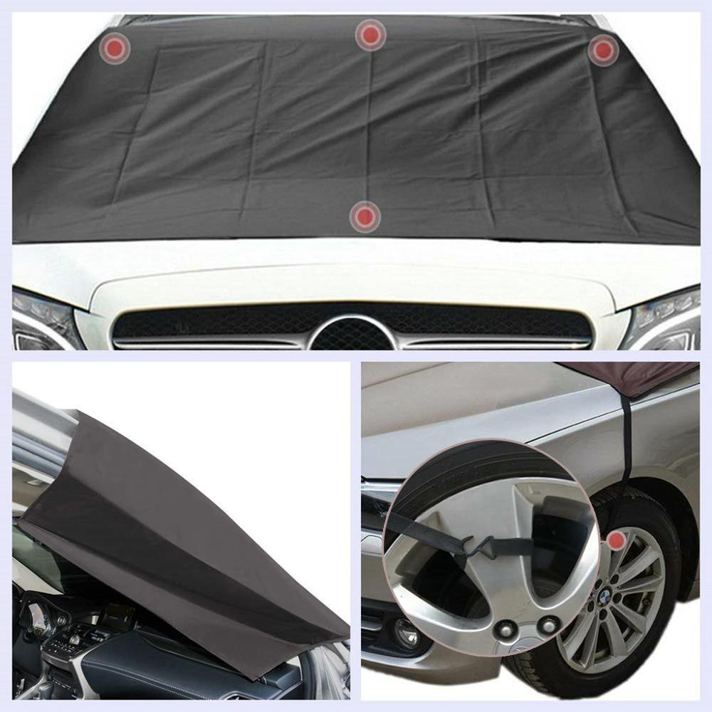 220x127cm Auto Windshield Snow Cover No Magnetic