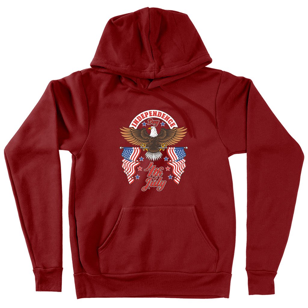 Independence Day 4th of July Hoodie - Independence Day Hoodies - Patriotic USA Hoodie