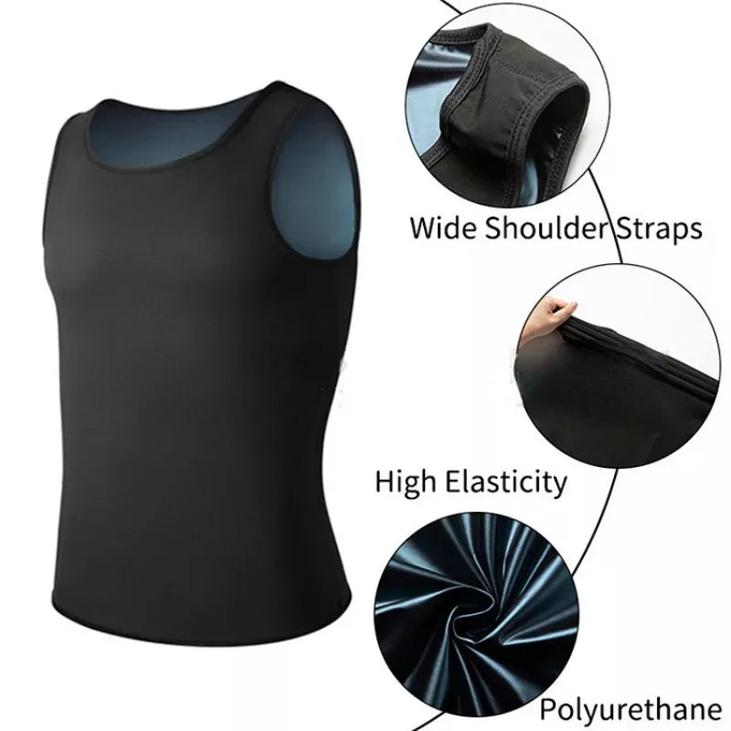 Men's High-Performance Sauna Sweat Vest