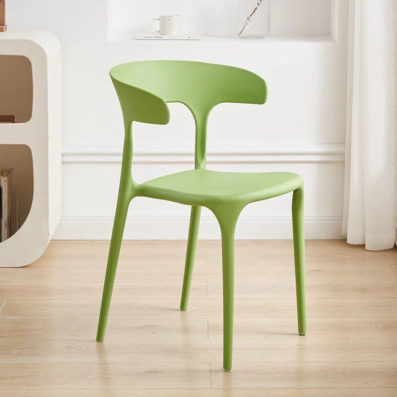 Modern Minimalist Green Office Dining Chair - Sleek, Stylish & Durable