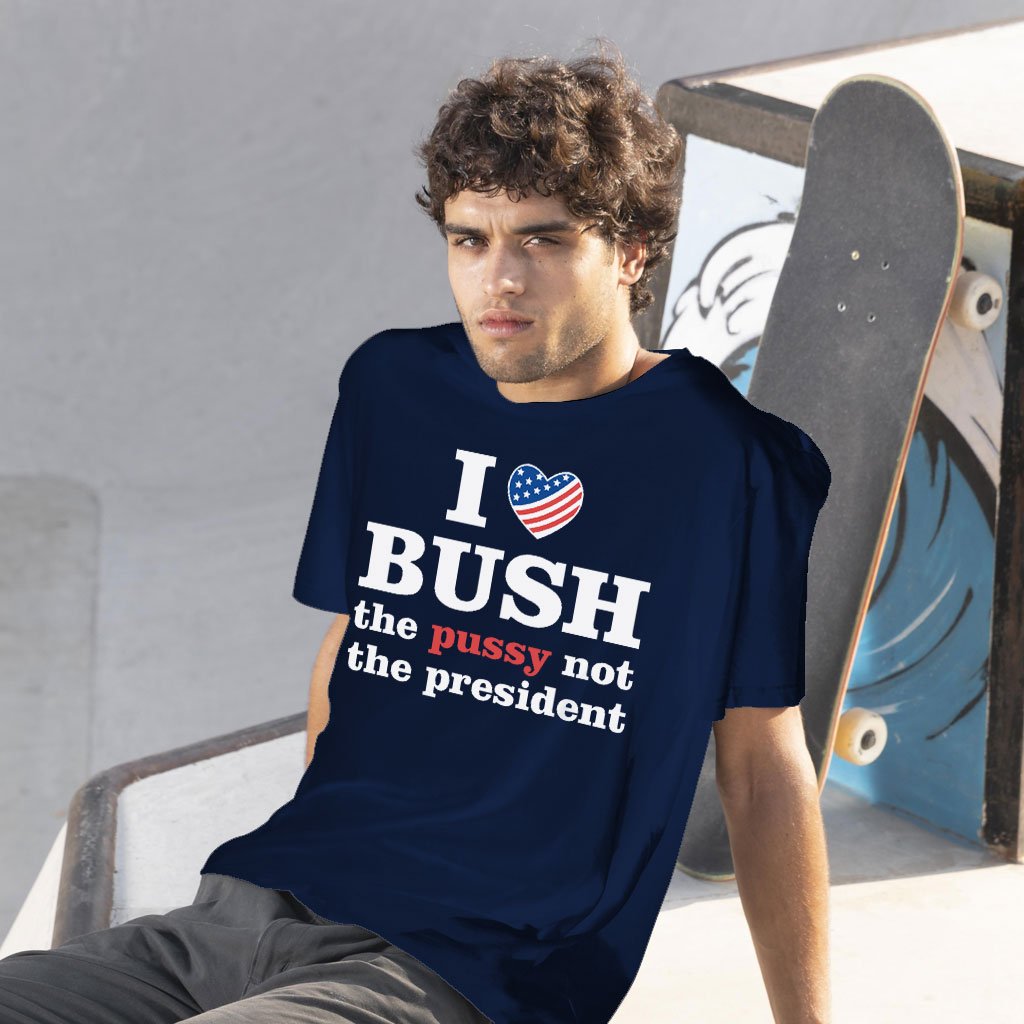 I Love Bush T-Shirt - President T-Shirt