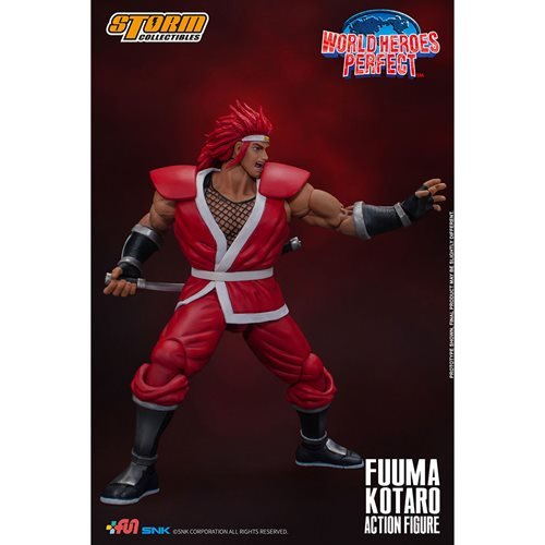 World Heroes Perfect Fuuma Kotaro 1:12 Scale Action Figure