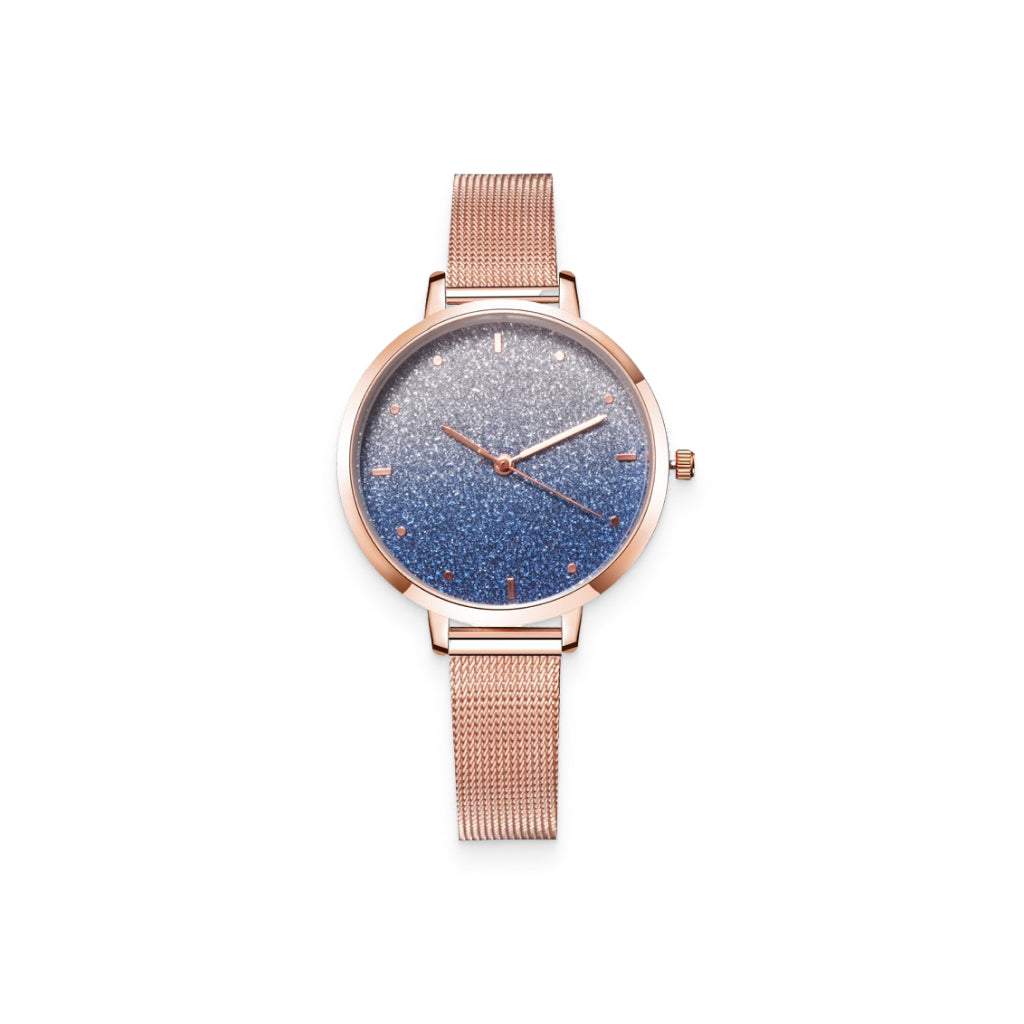 Starry Mesh Strap Watch