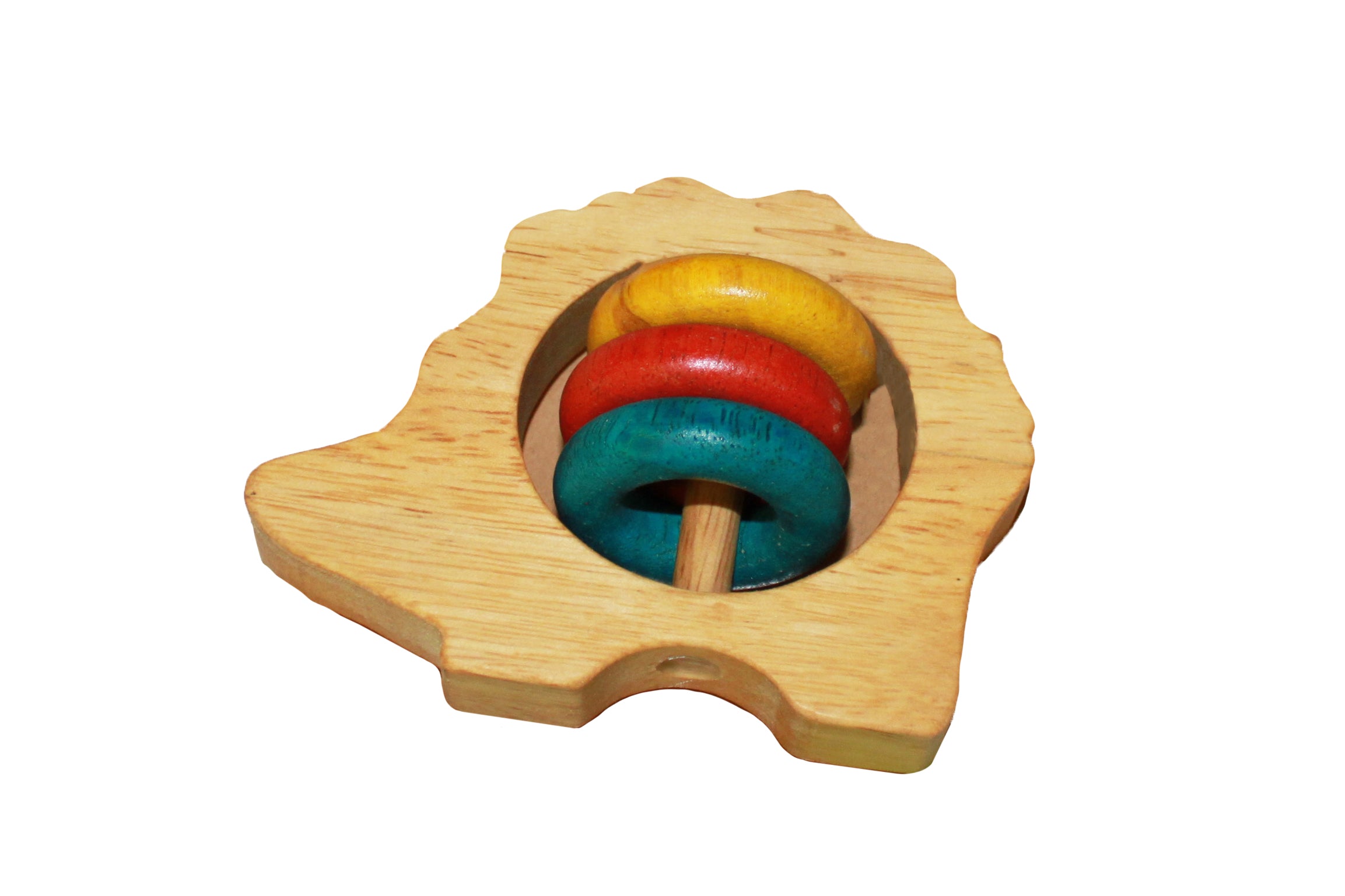 QToys Australia (USA) ECHIDNA RATTLE | Plum Thanatos