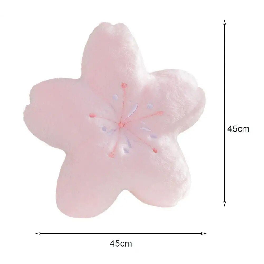 Kawaii Sakura Blossom Plush Pillow