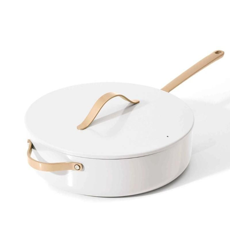 Elegant 5.5 Quart Ceramic Non-Stick Sauté Pan