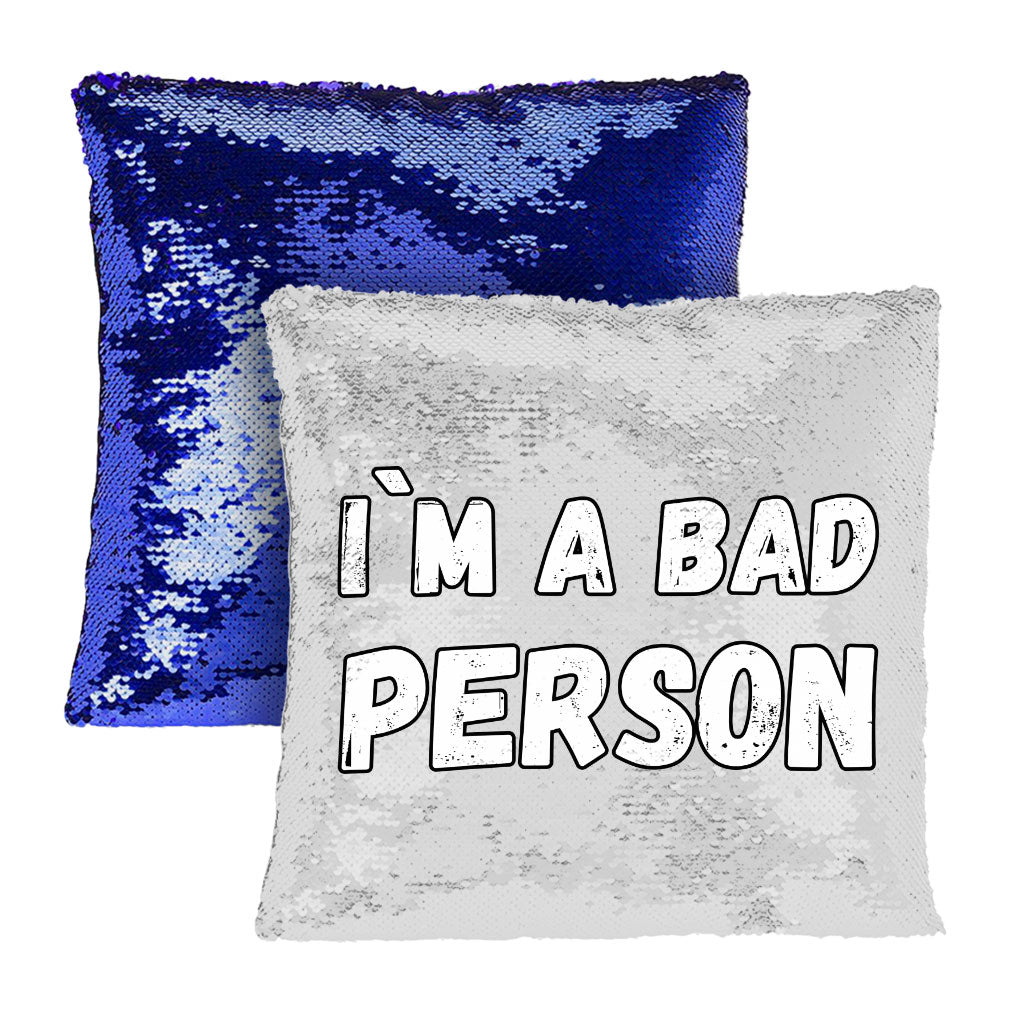 Sarcastic Sequin Pillow Case - Cool Pillow Case - Themed Pillowcase