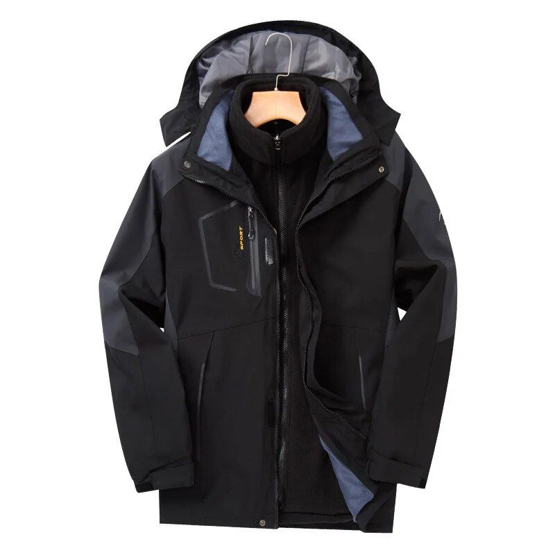 Waterproof 2-in-1 Winter Outdoor Jacket