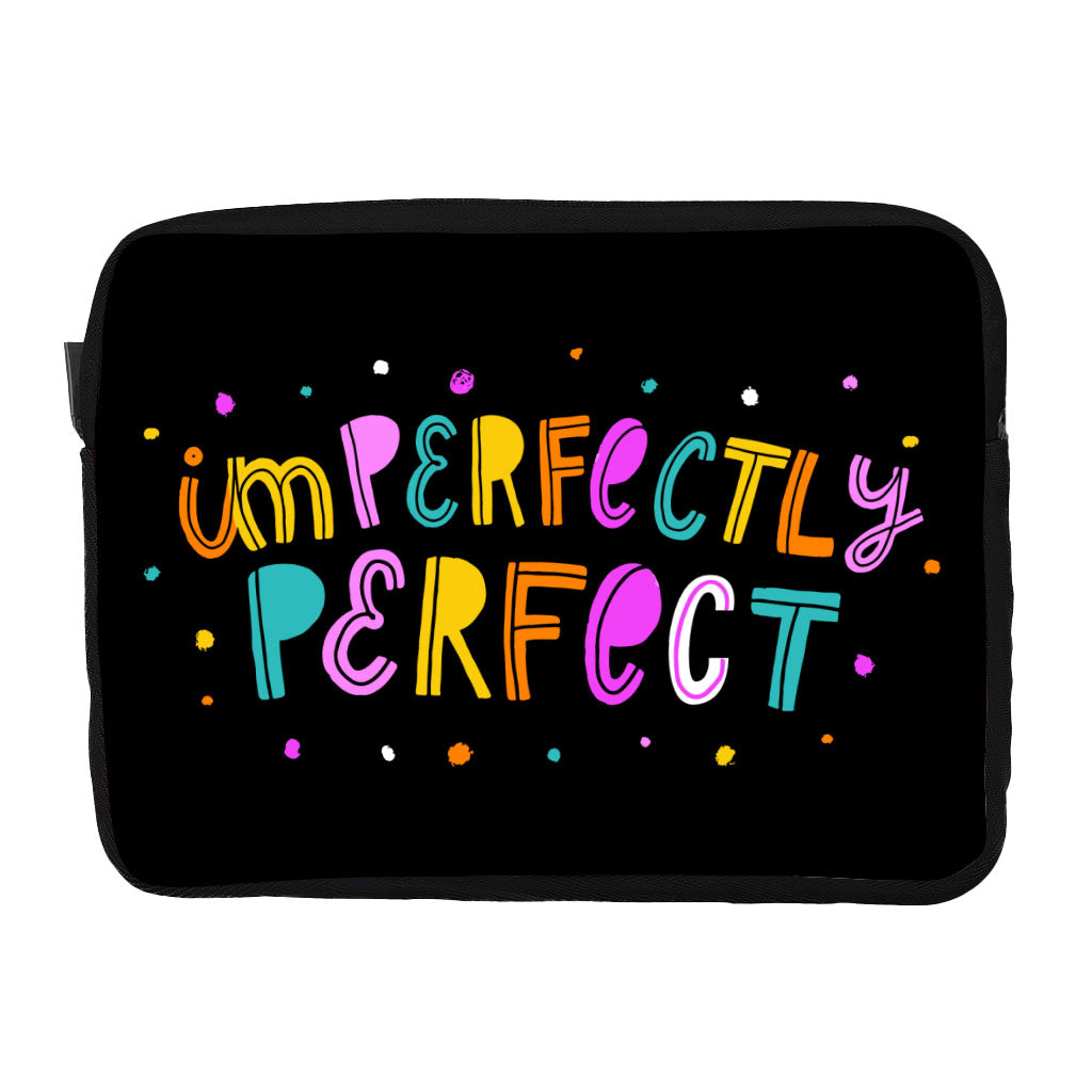 Imperfectly Perfect Dell 16" Two-Sided Sleeve - Funny Laptop Sleeve - Best Laptop Sleeve with Zipper