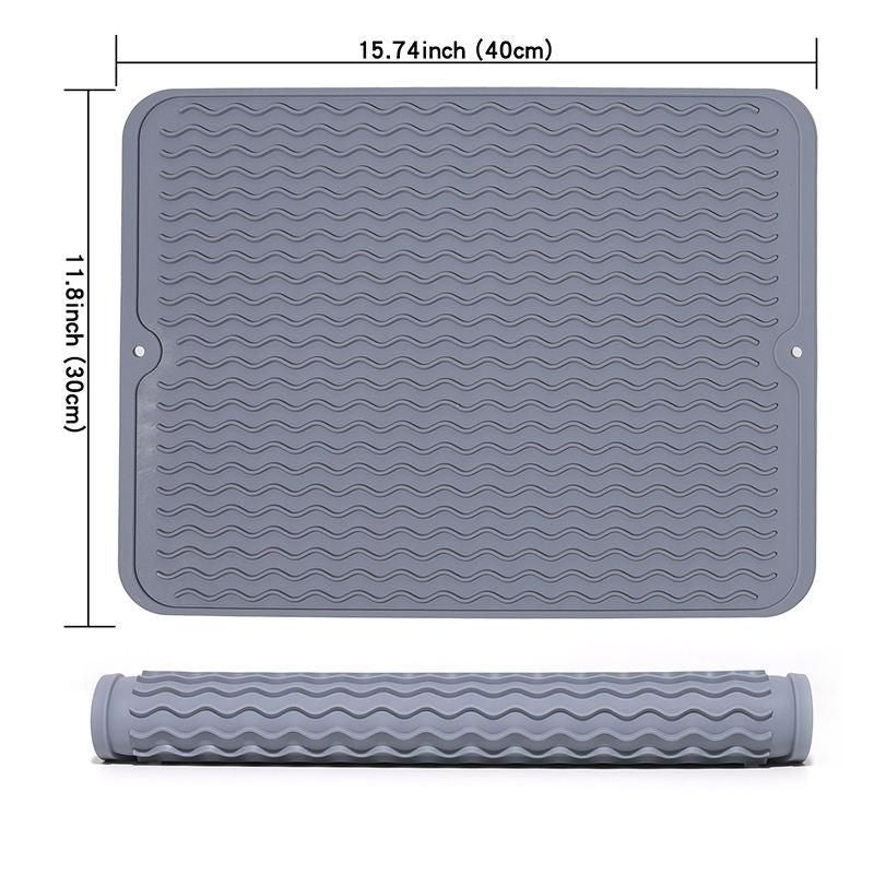 Multi-Functional Silicone Dish Drying Mat