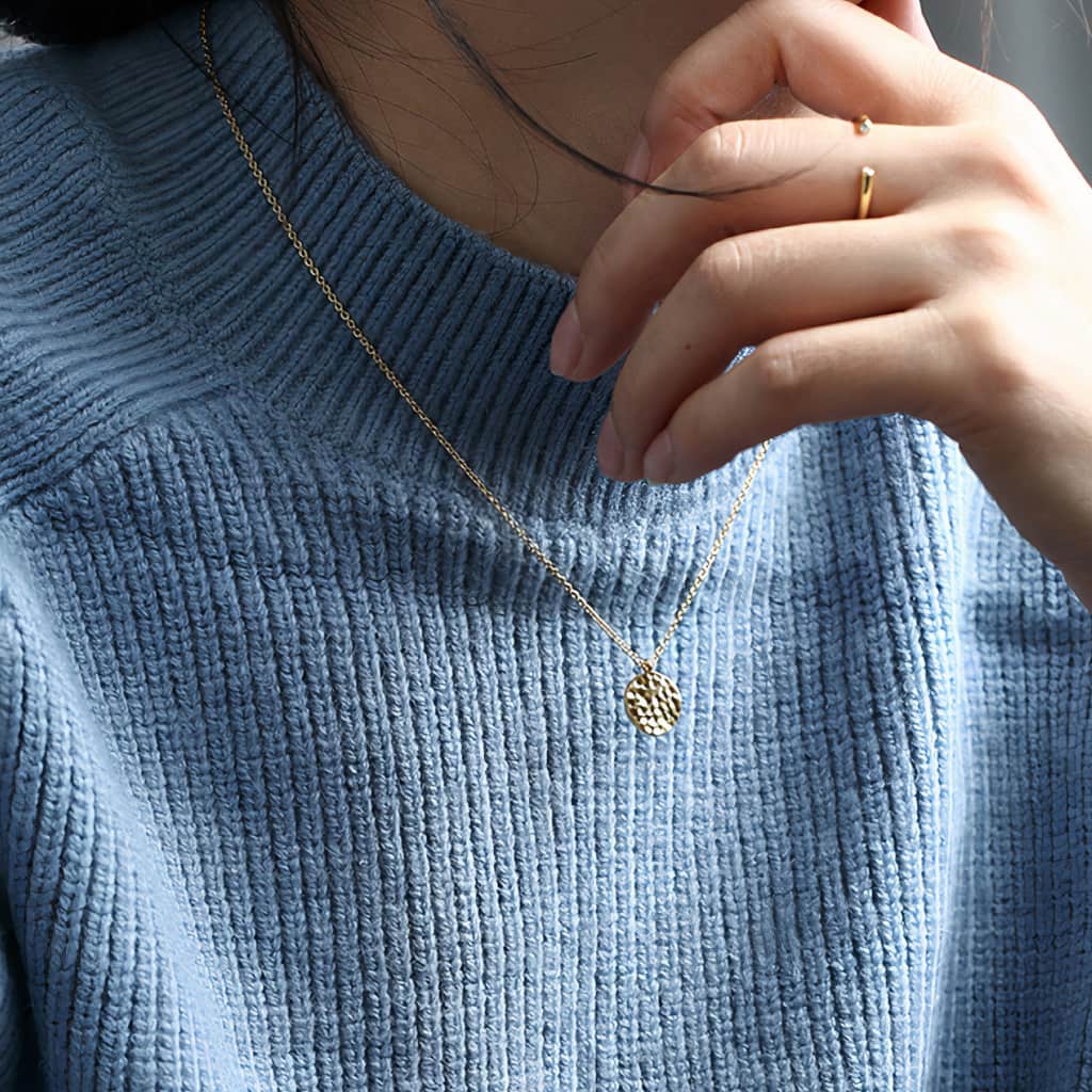 Coin Pendant Necklace