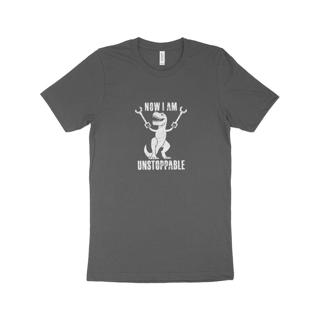 I Am Unstoppable Dinosaur T-Shirt Made in USA