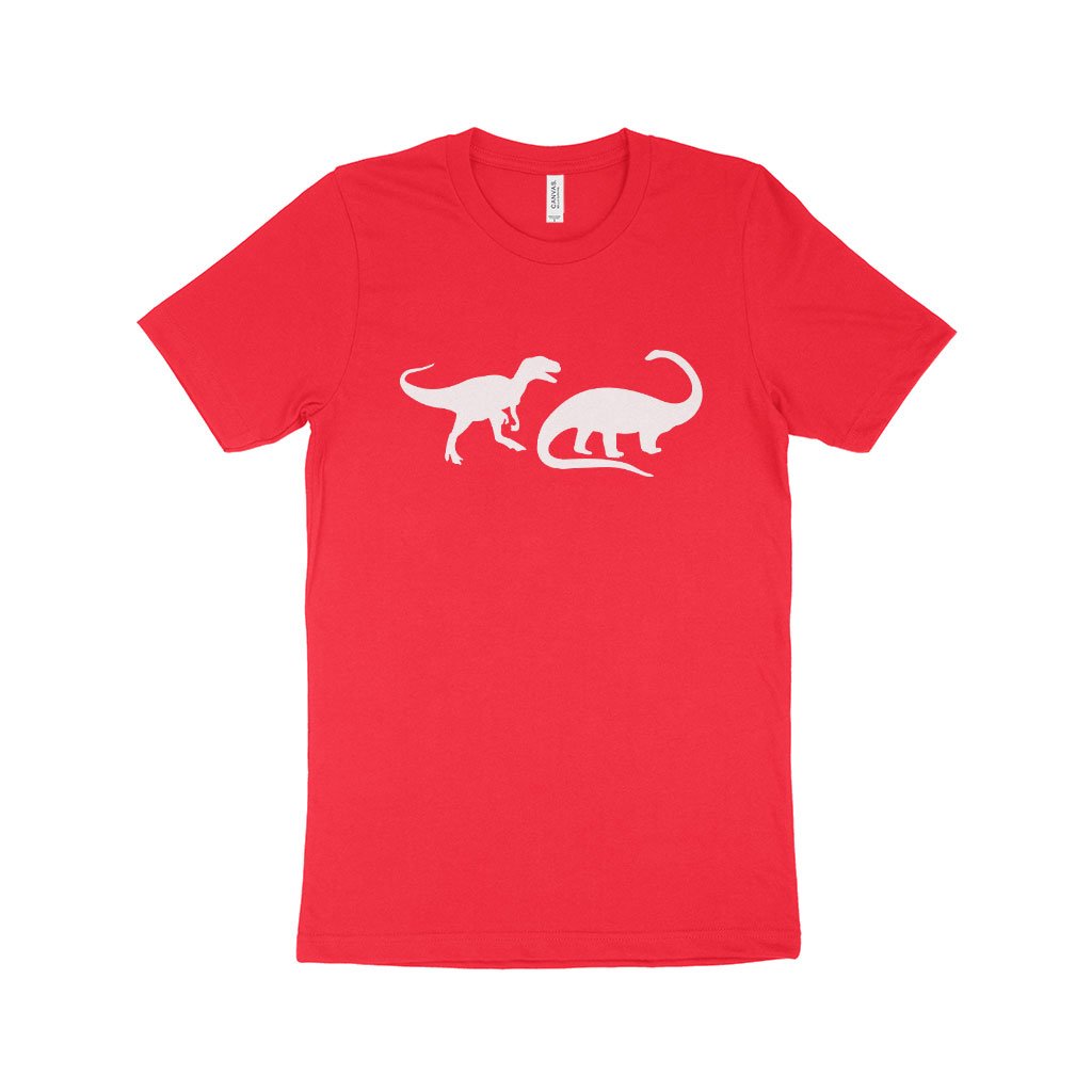 T-Shirt With Dinosaurs Made in USA