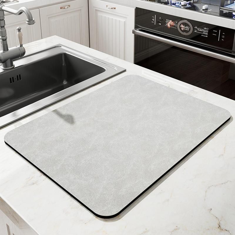 Multi-Purpose Diatomaceous Kitchen Drainage Pad