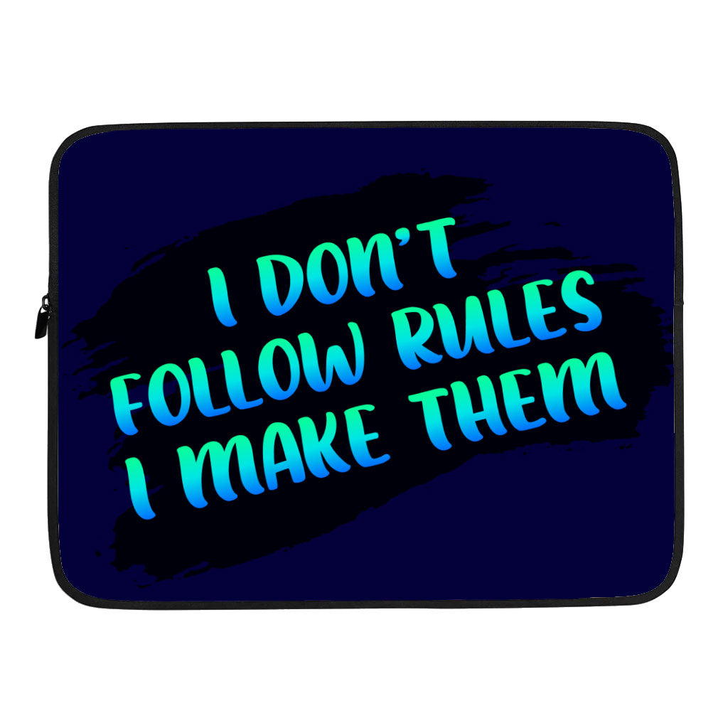 Cool Quote Dell 16" Sleeve - Printed Laptop Sleeve - Themed Laptop Sleeve with Zipper