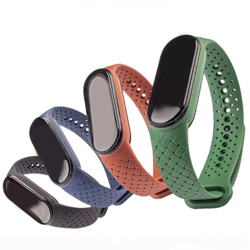 Quick-Fit Silicone Solo Loop Bracelet for Xiaomi Mi Band - Breathable & Sporty