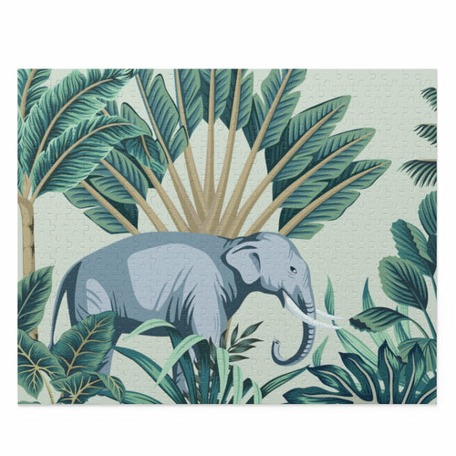 Auspicious Elephant in The Wild Jigsaw Puzzle 500-Piece