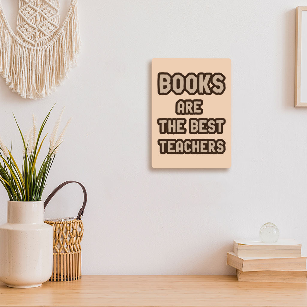 Book Themed Metal Photo Prints - Quotes Decor Pictures - Cool Print Decor Pictures